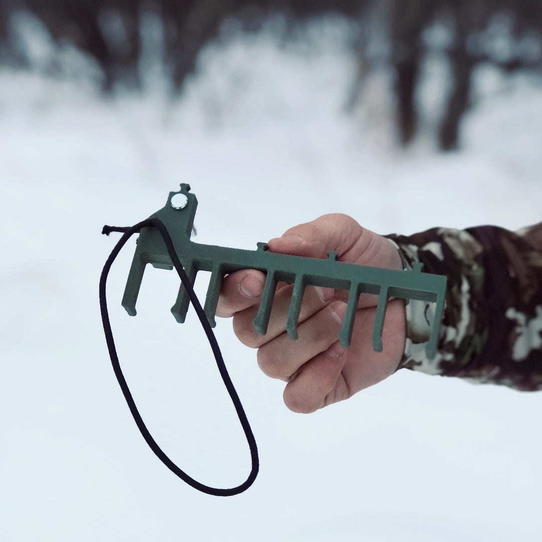 The Climbing Stick Quiver is an innovative approach to carry up to four 1